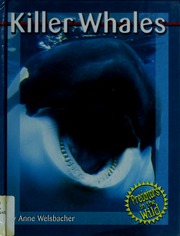 Killer Whales Welsbacher Anne 1955