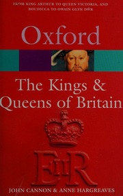 The Kings Queens Of Britain Cannon John 19262012 Hargreaves