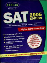 Kaplan Sat 2005 2005 Ed Kaplan Inc