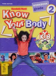 Know Your Body Student Workbook Grade 2 3 Edition Kendallhunt