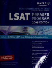 Lsat Premier Program With 3 Official Lsat Practice Tests Papcdr Edition Kaplan Test Prep And Admissions