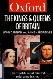 The Kings Queens Of Britain Cannon John 19262012 Hargreaves