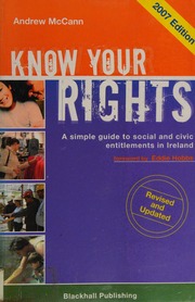 Know Your Rights Mccann Andrew Andrew Lachlan