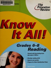 Know It All Grades 68 Reading None Kahn Russell None Princeton Review Firm