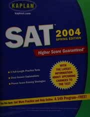 Kaplan Sat 2004 Kaplan Inc
