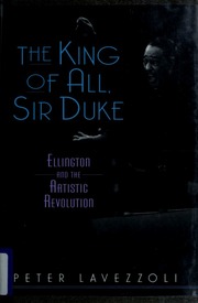 The King Of All Sir Duke Peter Lavezzoli