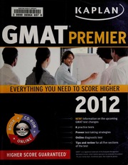 Gmat Premier 2012 Kaplan Publishing