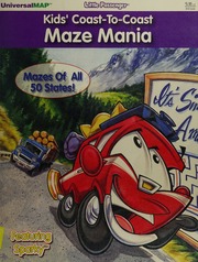 Kids Coasttocoast Maze Mania Mazes Of All 50 States Universal Map Firm