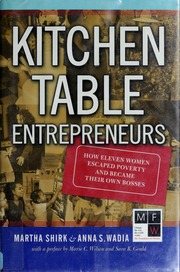Kitchen Table Entrepreneurs Martha Shirk