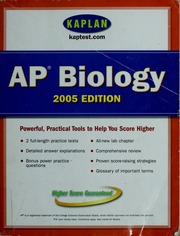 Ap Biology Croston Glenn E 1964 Kaplan Inc