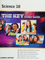 The Key Student Study Guide Science 10 Rao Gautam Publisher Clayton