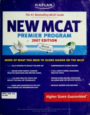 New Mcat Premier Program Sound Recording 1 Papcdr Edition Rothstein