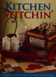 Kitchen Stitchin 50 Quick And Easy Projects To Liven Up Your Table Malone