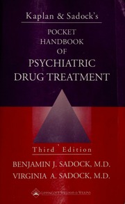 Kaplan Sadocks Pocket Handbook Of Psychiatric Drug Treatment 3rd Edition Sadock