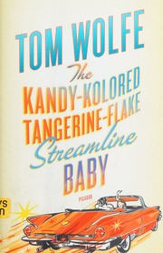 The Kandykolored Tangerineflake Streamline Baby Wolfe Tom Author