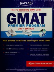 Gmat Premier Program Papcdr Edition Kaplan Publishing