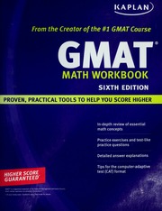 Gmat Math Workbook 6 Workbook Edition Kaplan Test Prep And Admissions