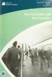 Key Population And Vital Statistics 2006 Local And Health Authority Areas Great Britain Office For National Statistics
