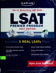 Lsat Premier Program Papcdr Edition Kaplan Test Prep And Admissions