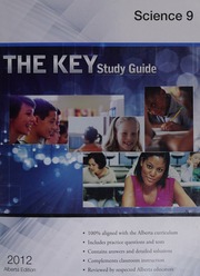 The Key Science 9 Student Study Guide Rao Gautam Bell Colbie