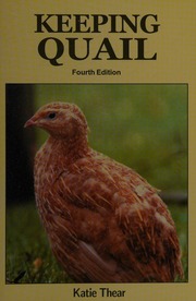 Keeping Quail 4rev Ed Edition Thear Katie