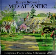 Karen Browns Midatlantic 2008 Revised Edition Brown Karen 1956