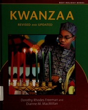 Kwanzaa Revised Edition Freeman Dorothy Rhodes Macmillan Dianne M