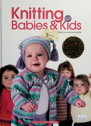 Knitting For Babies Kids Stauffer Jeanne