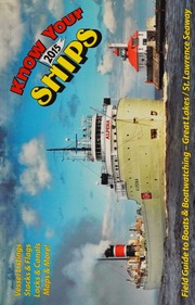 Know Your Ships Field Guide To Boats Boatwatching Great Lakesst Lawrence Seaway Manse