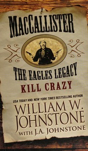 Kill Crazy Large Print Edition Johnstone William W Johnstone