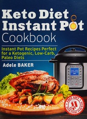 Keto Diet Instant Pot Cookbook Adele Baker