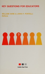 Key Questions For Educators Hare William Portelli John P John Peter