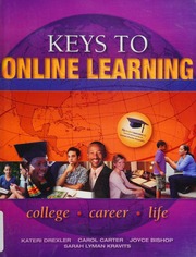 Keys To Online Learning Quick Drexler Kateri M