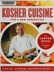 Kosher Cuisine For A New Generation Mitch Cantor