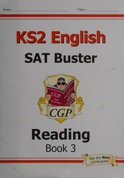 Ks2 English Sat Buster Reading Book 3 Unknown