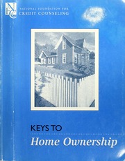 Keys To Homeownership National Foundation For Credit Counseling