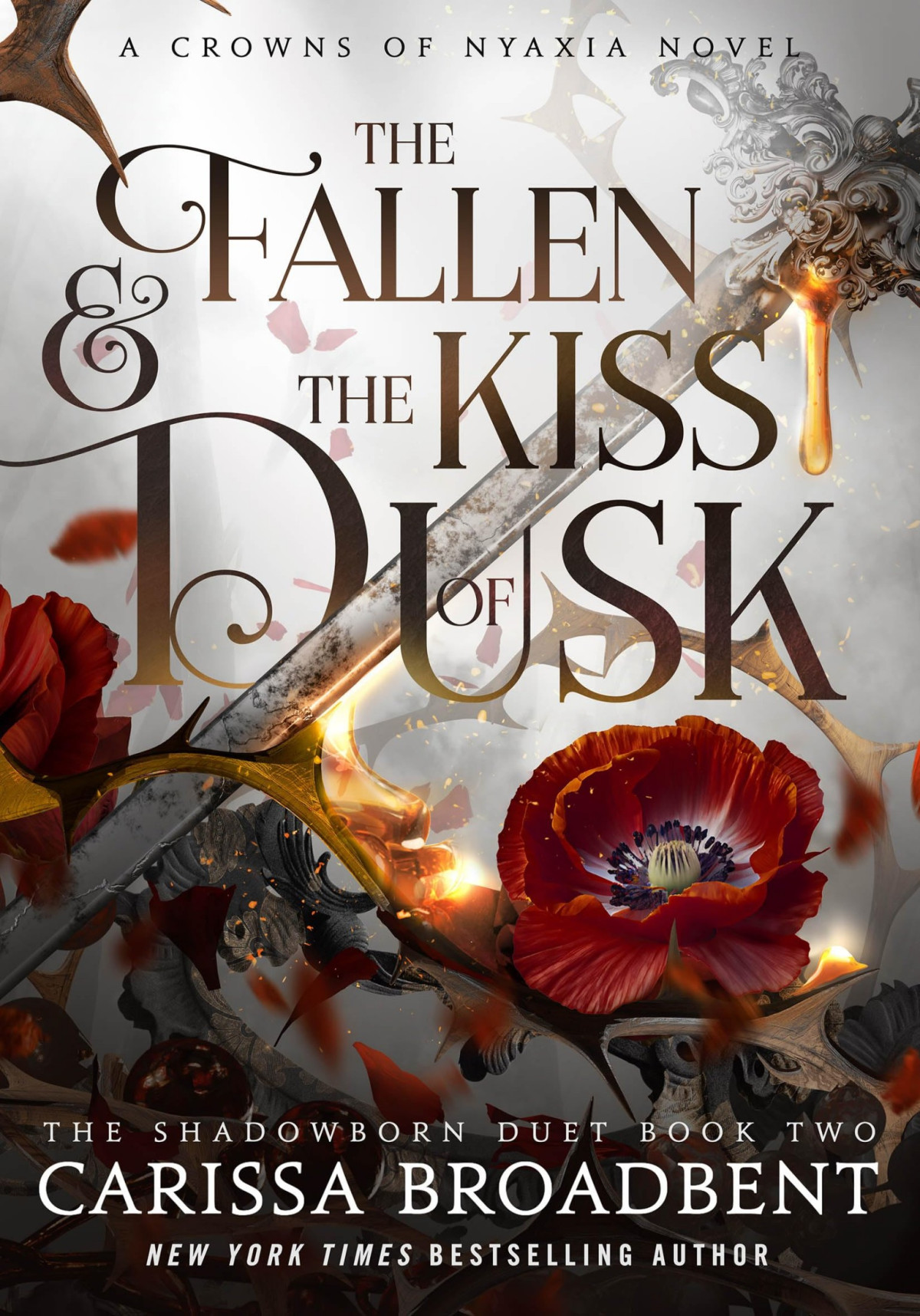 Crowns Of Nyaxia 4 The Fallen And The Kiss Of Dusk Carissa Broadbent