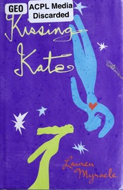 Kissing Kate 1st Ed Lauren Myracle