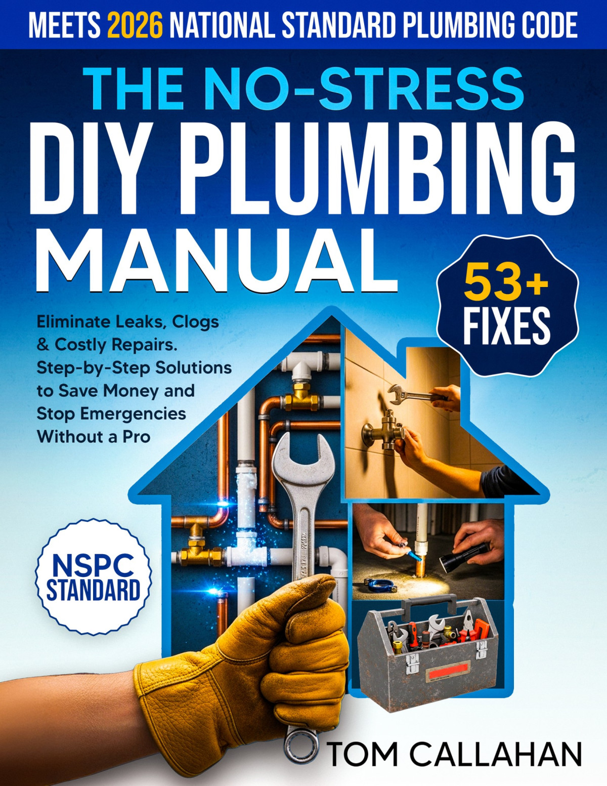 The Nostress Diy Plumbing Manual 53 Easy Fixes Backed By Nspc Standards To Eliminate Leaks Clogs Costly Repairs Tom Callahan