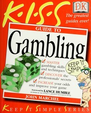 Kiss Guide To Gambling 1st American Ed Marchel John