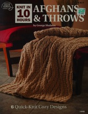 Knit In 10 Hours Afghans And Throws Drg Publishing Author
