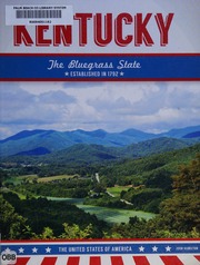 Kentucky The Bluegrass State Hamilton John 1959 Author