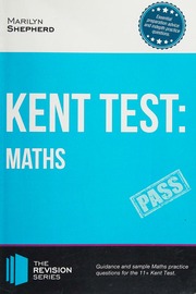 Kent Test Maths Guidance And Sample Questions And Answers For The 11 Maths Kent Test Shepherd