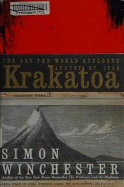 Krakatoa The Day The World Exploded August 27 1883 1st Us Ed Winchester