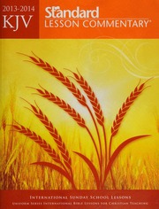 Kjv Standard Lesson Commentary 20132014 Volume 61 Nickelson