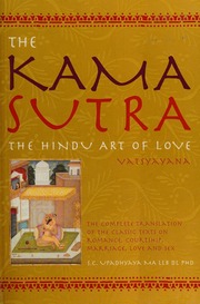 The Kama Sutra The Hindu Art Of Love Vatsyayana Upadhyaya