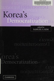 Koreas Democratization Kim Samuel S 1935