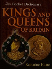 Kings Queens Of Britain Hoare Katharine British Museum