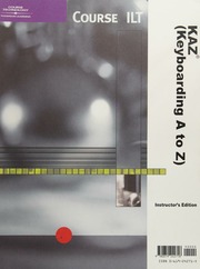 Kaz Keyboarding Az Instructors Edition Gotham New Media