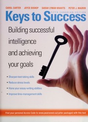 Keys To Success Building Successful Intelligence And Achieving Your Goals None 5th Canadian Ed None
